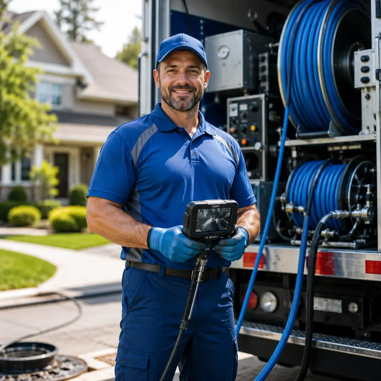 Local outdoor drain cleaning specialists in Orwell, OH